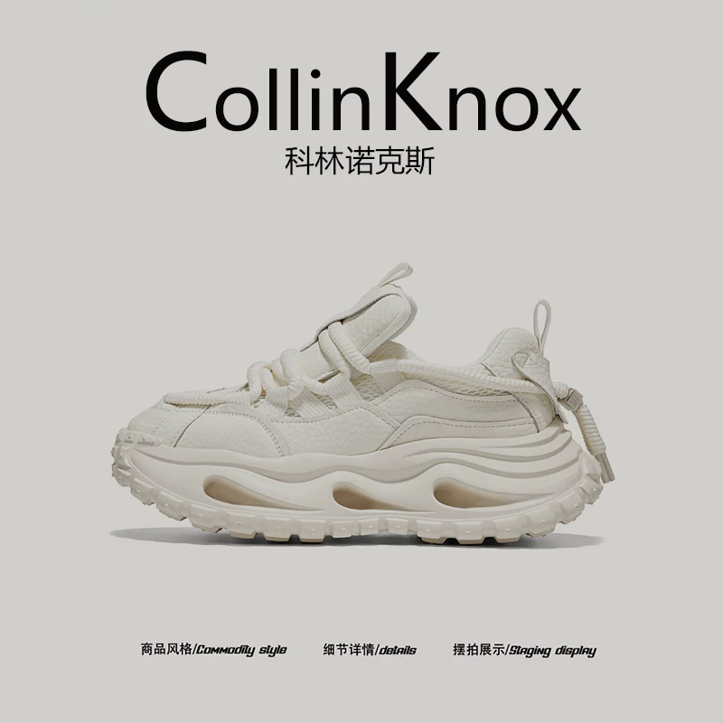 [Phong cách và thời thượng] Giày bố nam CollinKnox Xuân 2026 mới - Giày thường ngày đường phố độc đáo