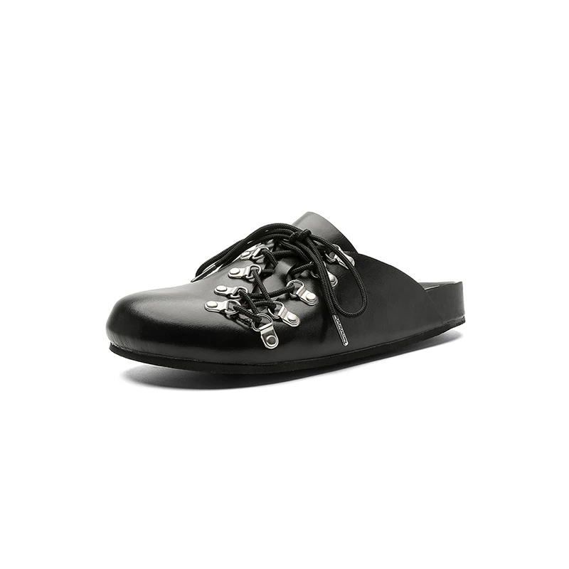 【Nắm bắt phong cách lười biếng】Dép kiểu Birkenstock bằng kim loại unisex hợp thời trang mới của CollinKnox mùa hè 2026.