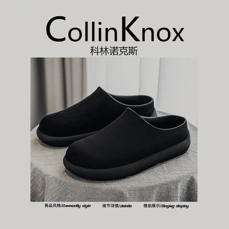 【Đa năng khi sử dụng ngoài trời】Giày kiểu Birkenstock dành cho nam giới mới của CollinKnox 2026 Giày thể thao mũi to kiểu khoai tây nhỏ.