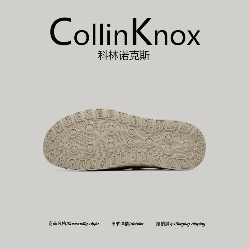 【Thoáng mát và chống nước】Giày câu cá mới mùa hè CollinKnox 2026 Dép xỏ ngón chống trượt dành cho nam.