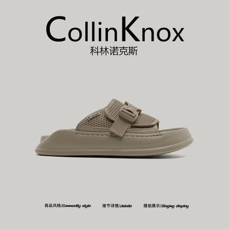 [Mẫu mới hợp thời trang] Giày Birkenstock có khóa mùa hè mới của CollinKnox2025 dành cho nam, dép đi biển ngoài trời