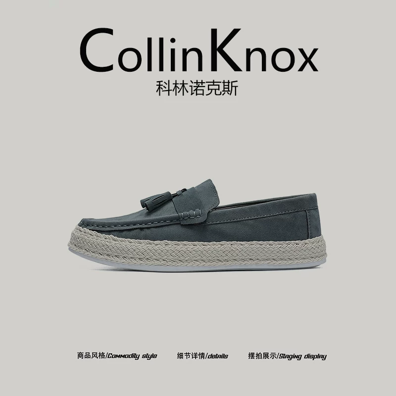 [Hàng chất lượng] Giày lười nam CollinKnox 2026 Xuân mới Giày thể thao thời trang Slip-On