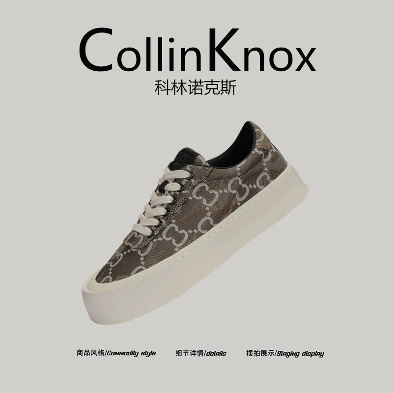 [Nâng cấp chất lượng] Giày vải nam CollinKnox 2026 mới mùa xuân, giày thường ngày thoáng khí được ưa chuộng
