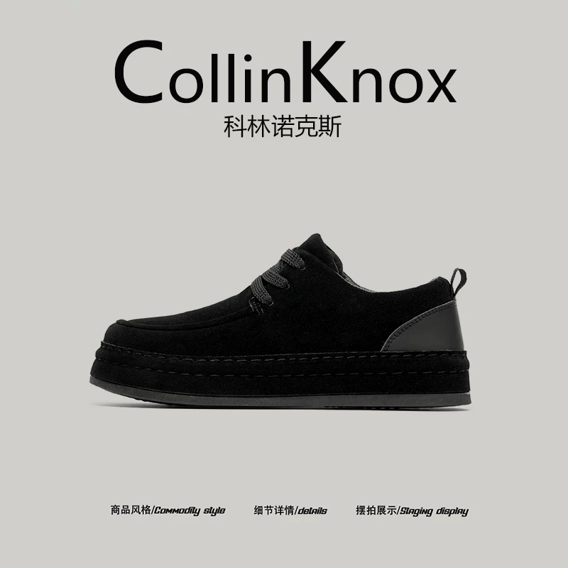 [Khuyến nghị phổ biến] Giày thể thao nam thông thường CollinKnox 2025 mùa thu mới Giày nam đế dày thoải mái