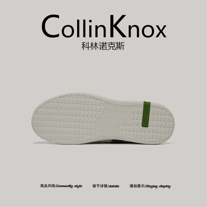 [Khuyến nghị dành cho từng nhóm] CollinKnox 2026 Giày lười nam mới mùa xuân 2026 Giày lười kiểu dáng đơn giản