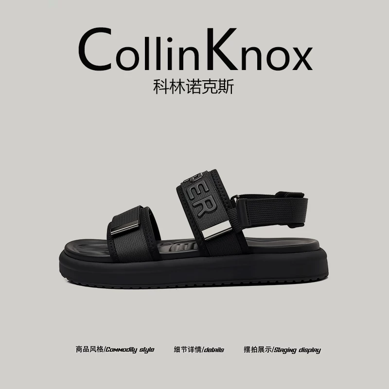 [Chất lượng ngoại thương] CollinKnox 2026 Giày đi biển mới mùa hè 2026 Dép xỏ ngón nam có thể mang hai chiều