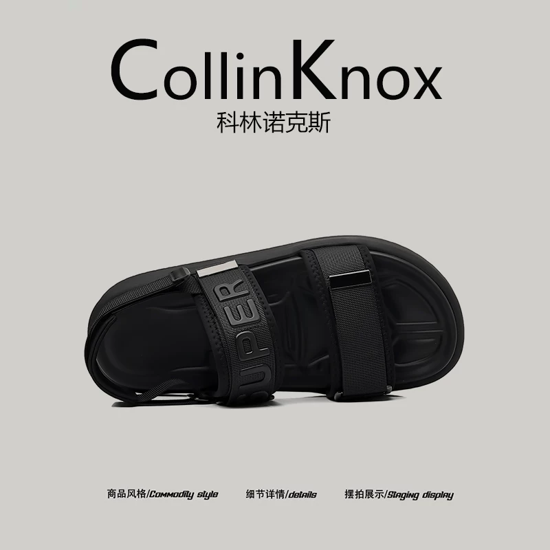 [Chất lượng ngoại thương] CollinKnox 2026 Giày đi biển mới mùa hè 2026 Dép xỏ ngón nam có thể mang hai chiều