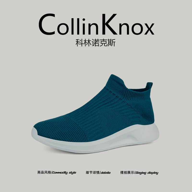 [Đệm êm ái] Giày lưới CollinKnox 2026 mùa xuân mới cỡ lớn dành cho nam và nữ, giày thể thao thường ngày