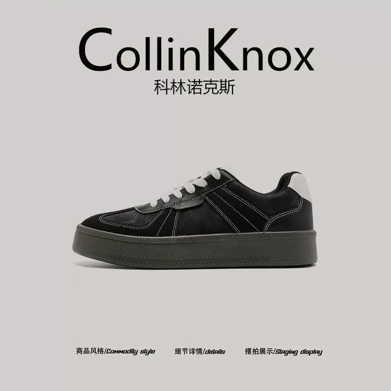 【Các sản phẩm thời trang hợp xu hướng】Giày tập luyện đế dày mới của CollinKnox 2026 mùa xuân 2026 Giày thể thao cổ điển cổ điển dành cho nam