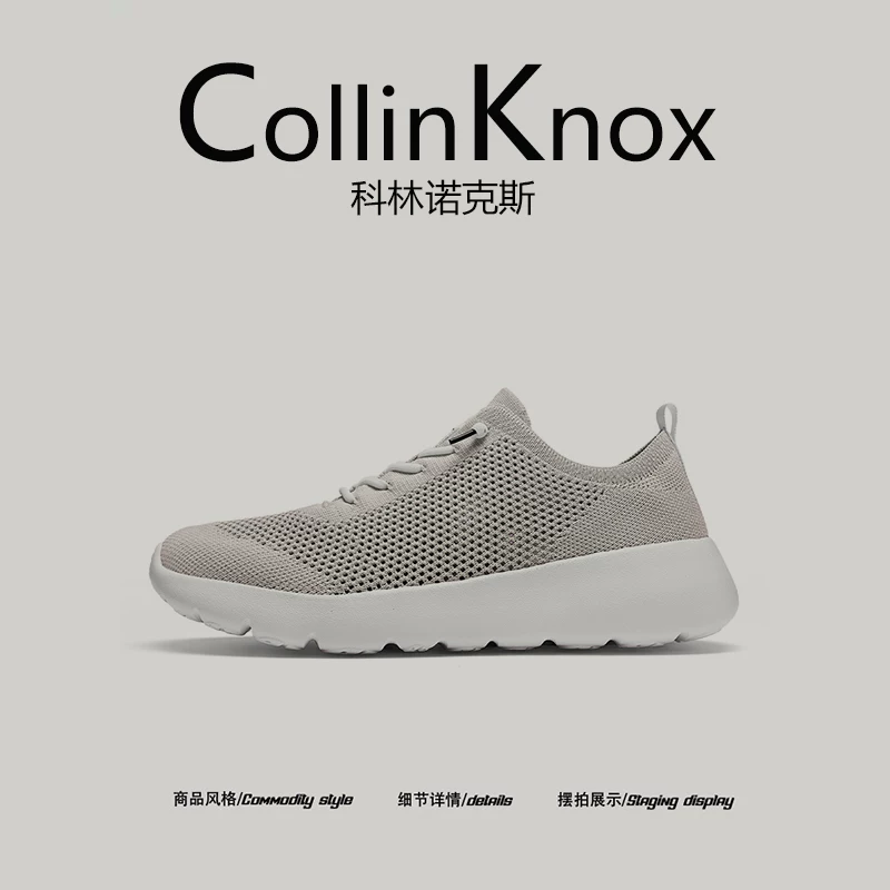 [Chất lượng cao và chống trơn trượt] Giày chạy bộ lưới mùa hè mới CollinKnox2025 dành cho nam và nữ, giày thể thao đi bộ đường dài