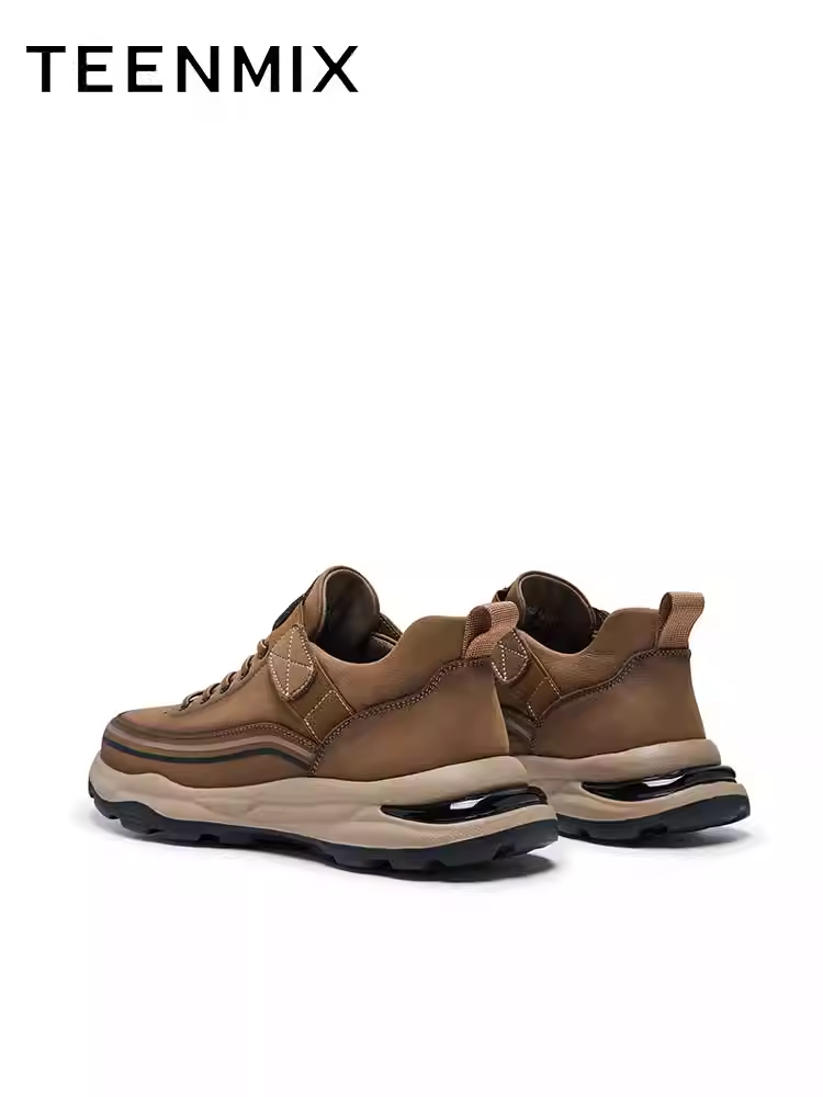 Mẫu mới mùa đông Tianmeiyi, cùng kiểu dáng như trong các trung tâm mua sắm, giày đi làm ngoài trời theo phong cách cổ điển Anh, giày thường nam 3YA01DM4