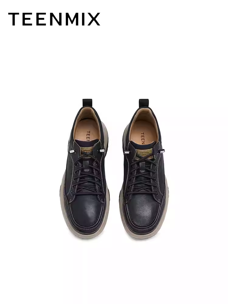 Giày bảo hộ lao động nam đế dày kiểu buộc dây, kiểu dáng mới mùa đông Tianmeiyi, cùng kiểu với trong trung tâm thương mại, chất liệu EVA02DM4