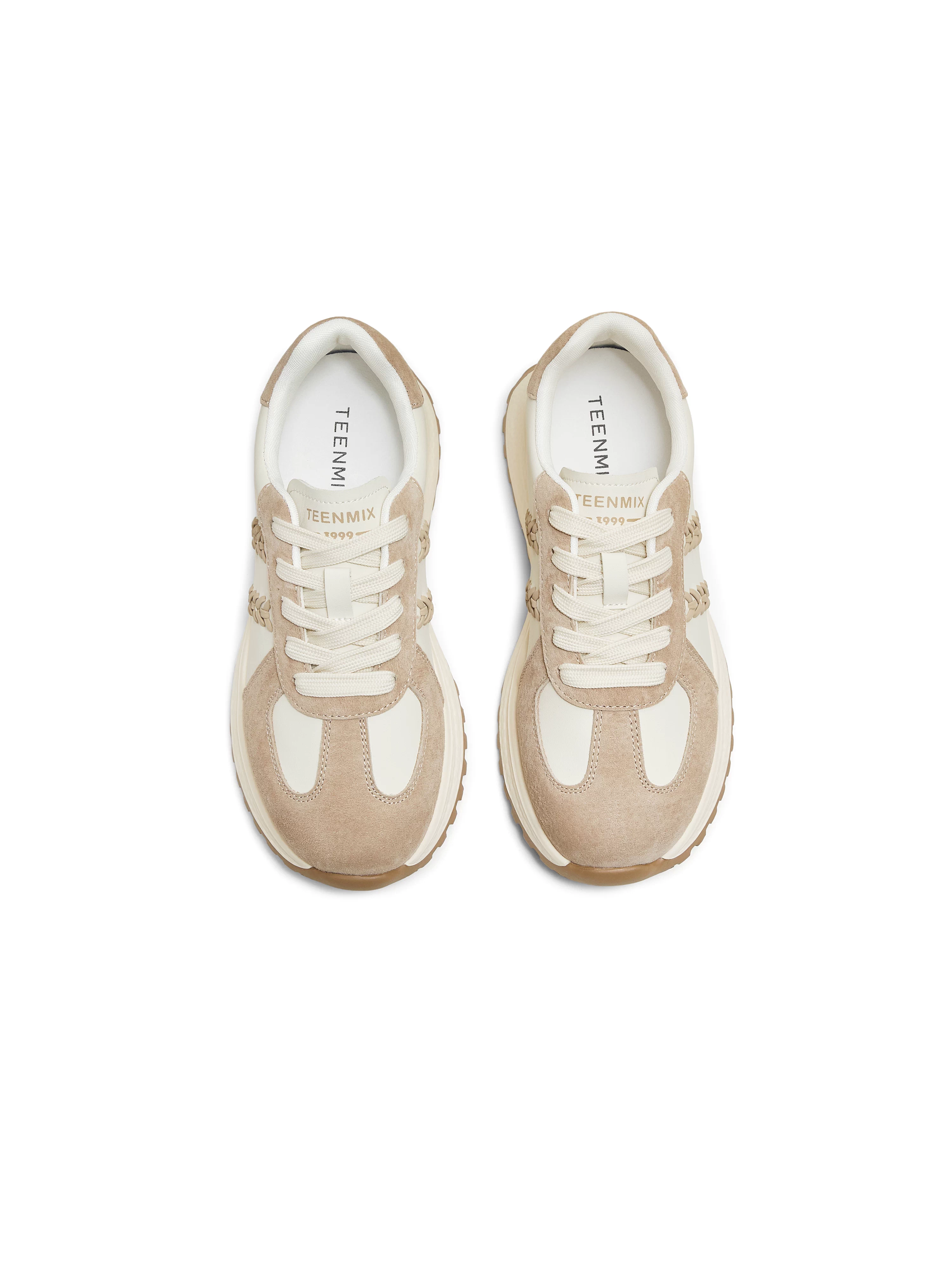 Giày tập tăng chiều cao đế dày Tianmeiyi, giày thể thao nữ cổ điển, mẫu mới thu 2025 BK812CM5