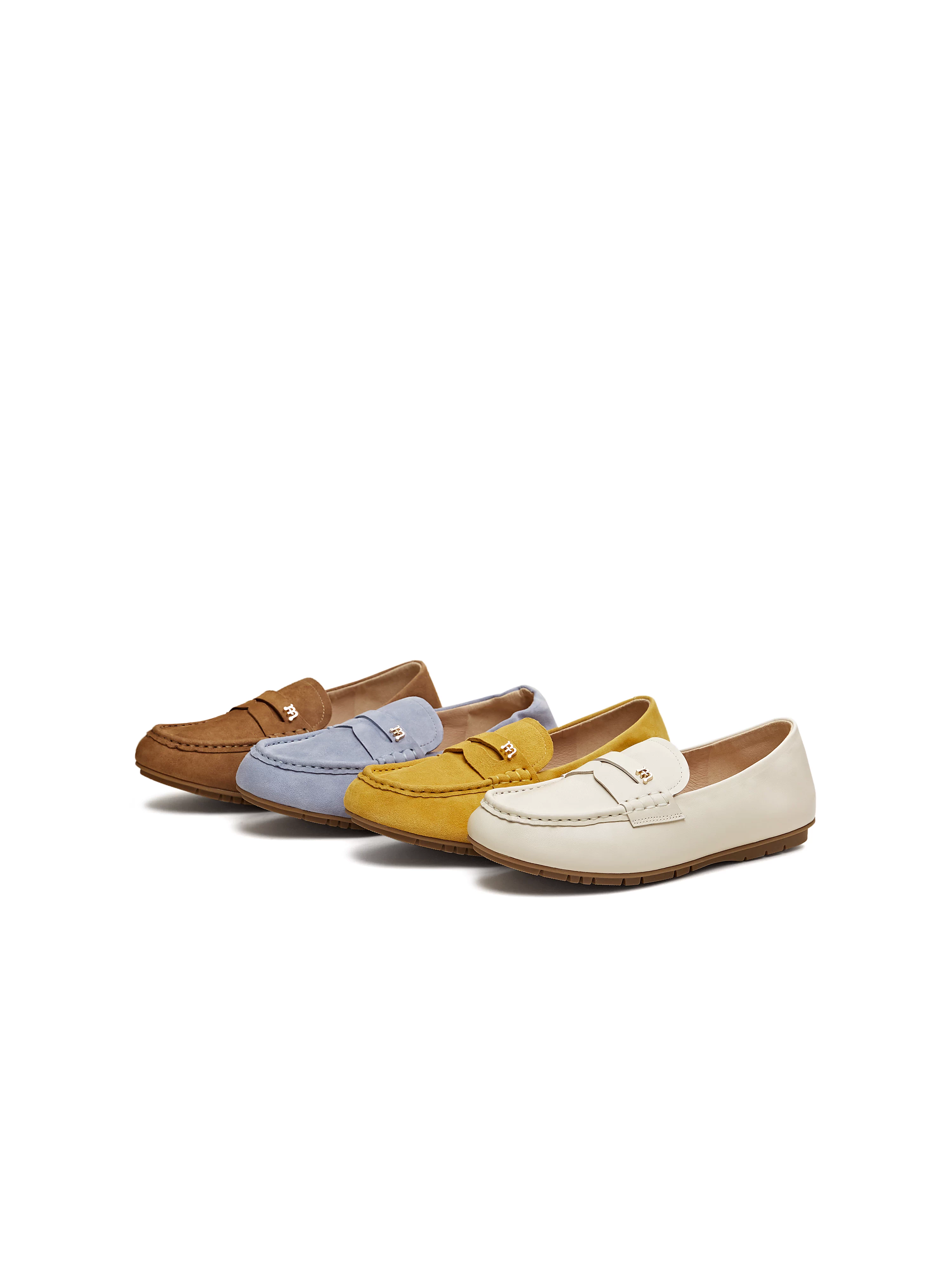 Tianmeiyi retro đế mềm giày đế bằng nữ da thường giày đơn giày mùa xuân 2026 mẫu mới CRY06AA6