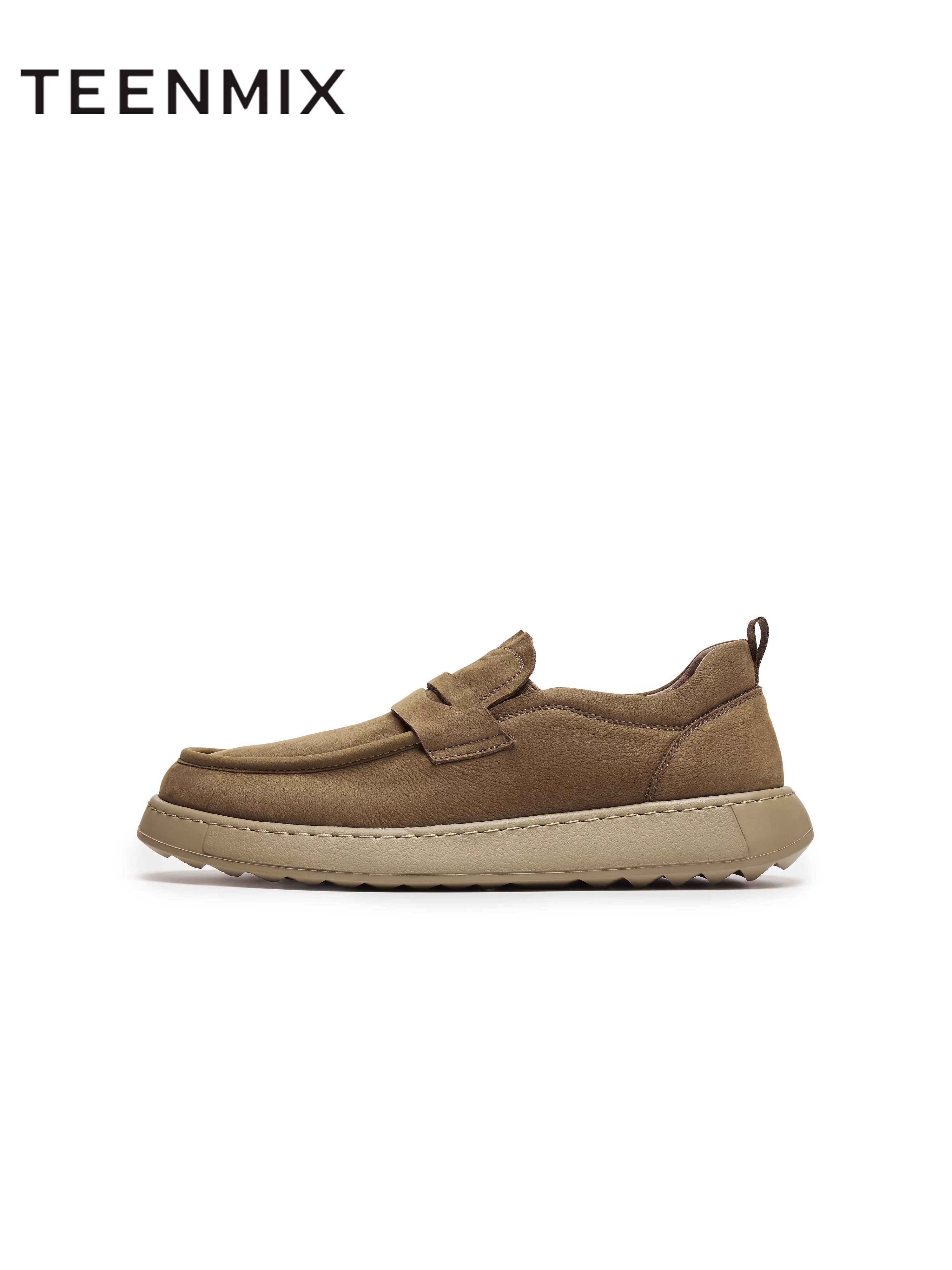 Giày nam Tianmeiyi 2025 thu đông mới, kiểu dáng giản dị, cổ điển, đa năng, dây buộc, đế dày, đi làm ngoài trời, mã GZX89CM5