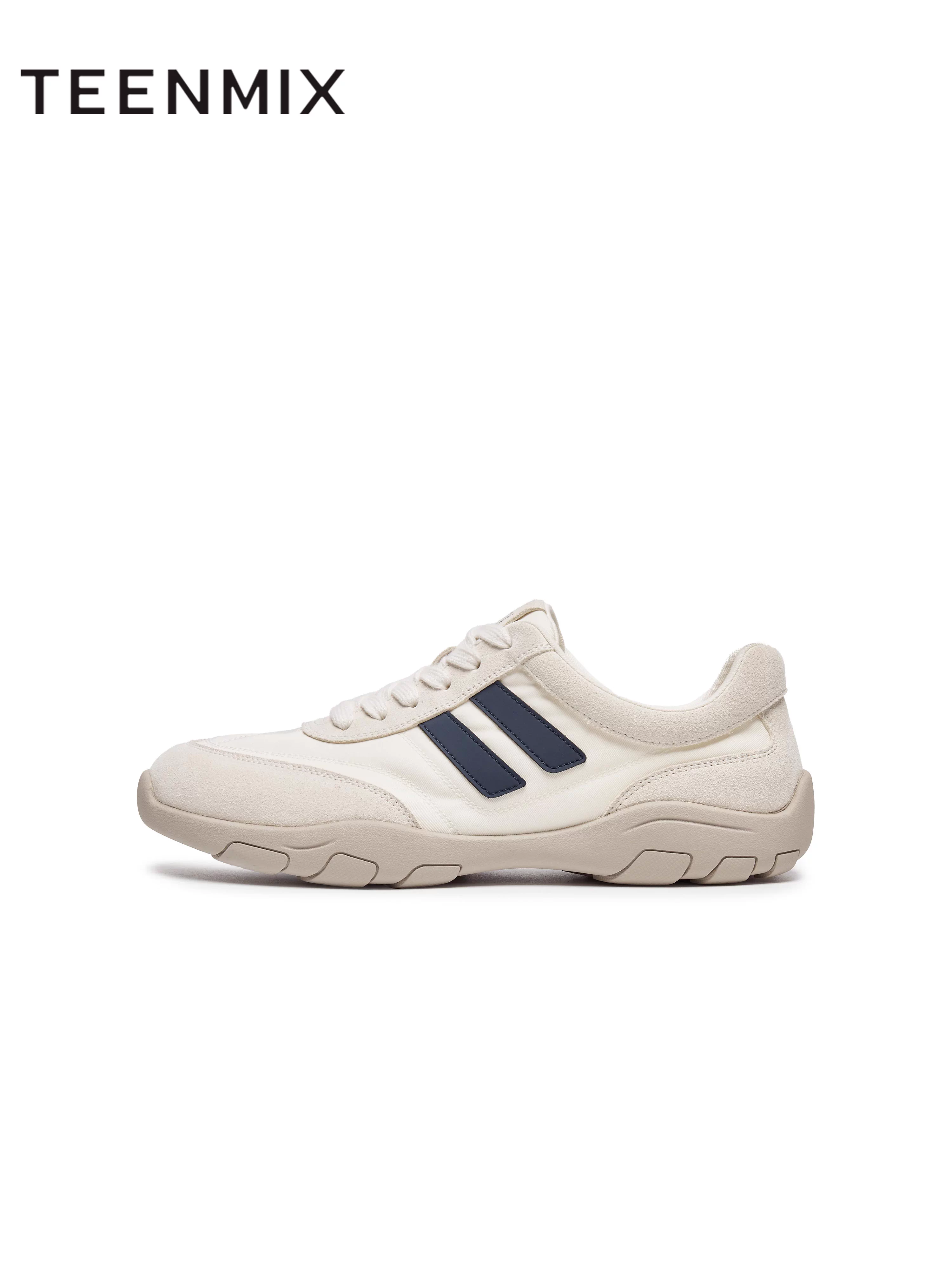 Giày Tianmeiyi Thu 2025 Mẫu Mới Agan Phong Cách Thể Thao Retro Đơn Giản Và Đẹp Trai Giày Nam Thông Thường AGX10CM5