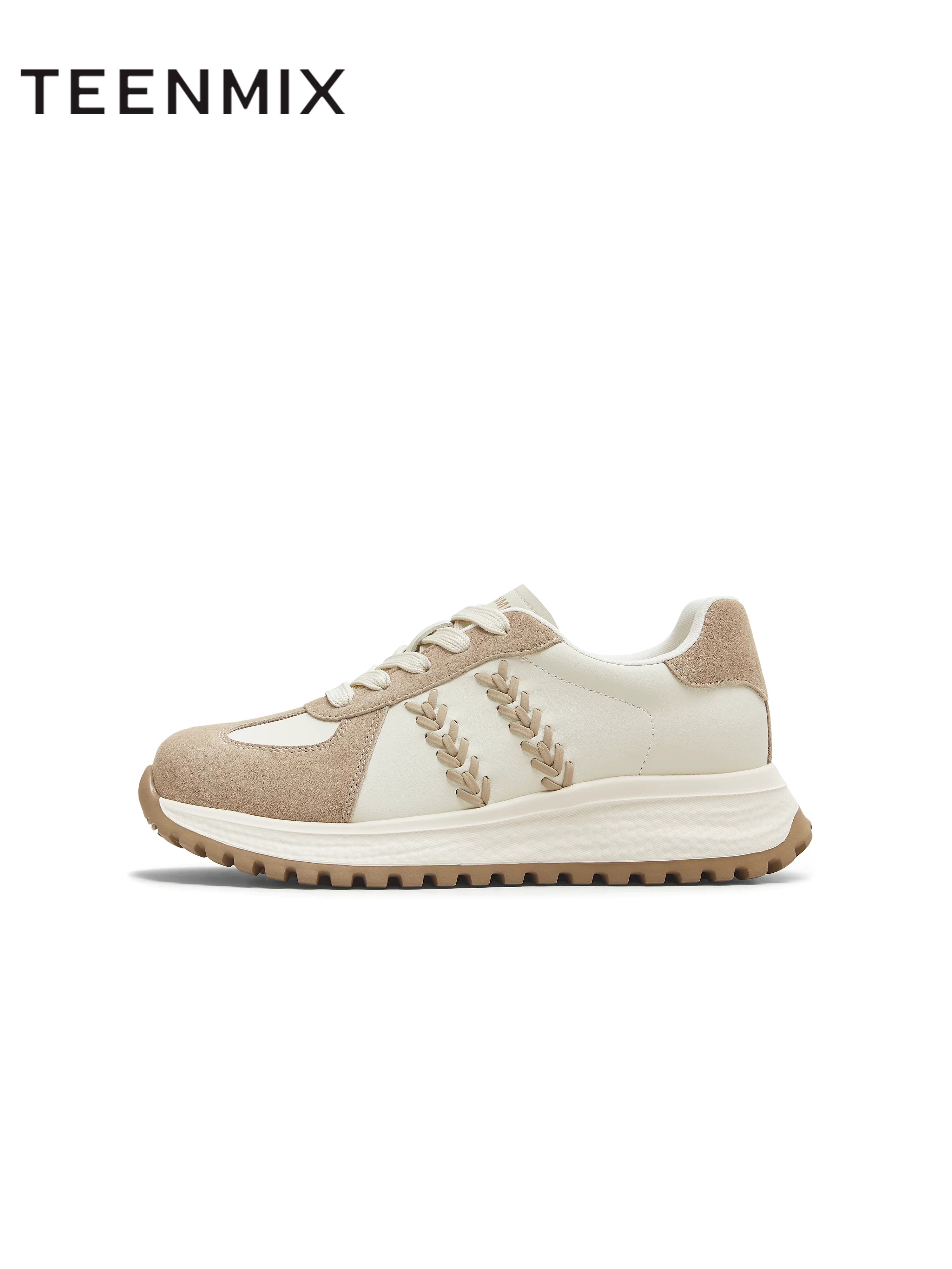 Giày tập tăng chiều cao đế dày Tianmeiyi, giày thể thao nữ cổ điển, mẫu mới thu 2025 BK812CM5