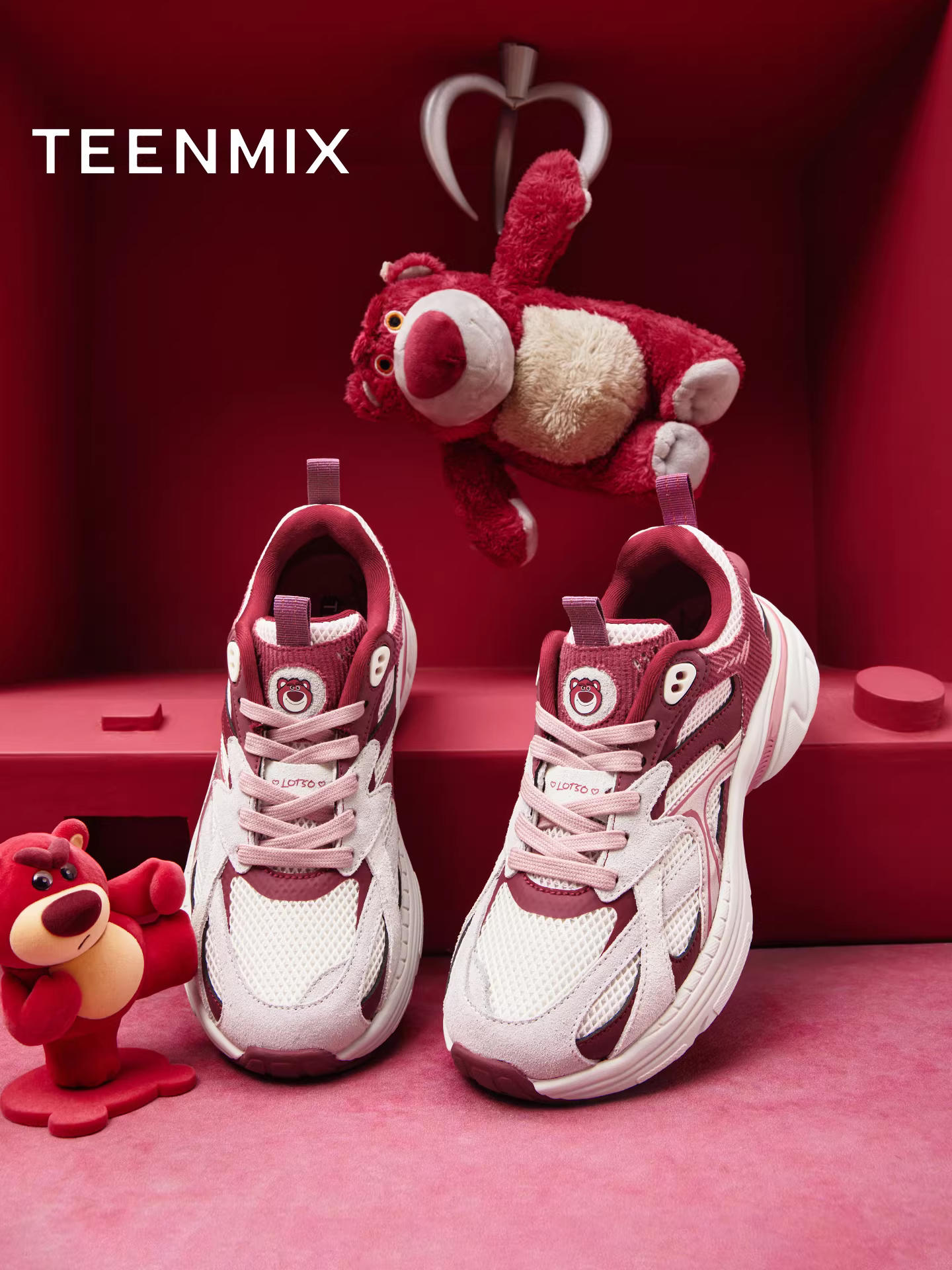 Wu Xuanyi Tianmei Yi Toy Story Collaboration Star Track Dad Shoes Unisex Mùa thu Giày thể thao đế dày thông thường