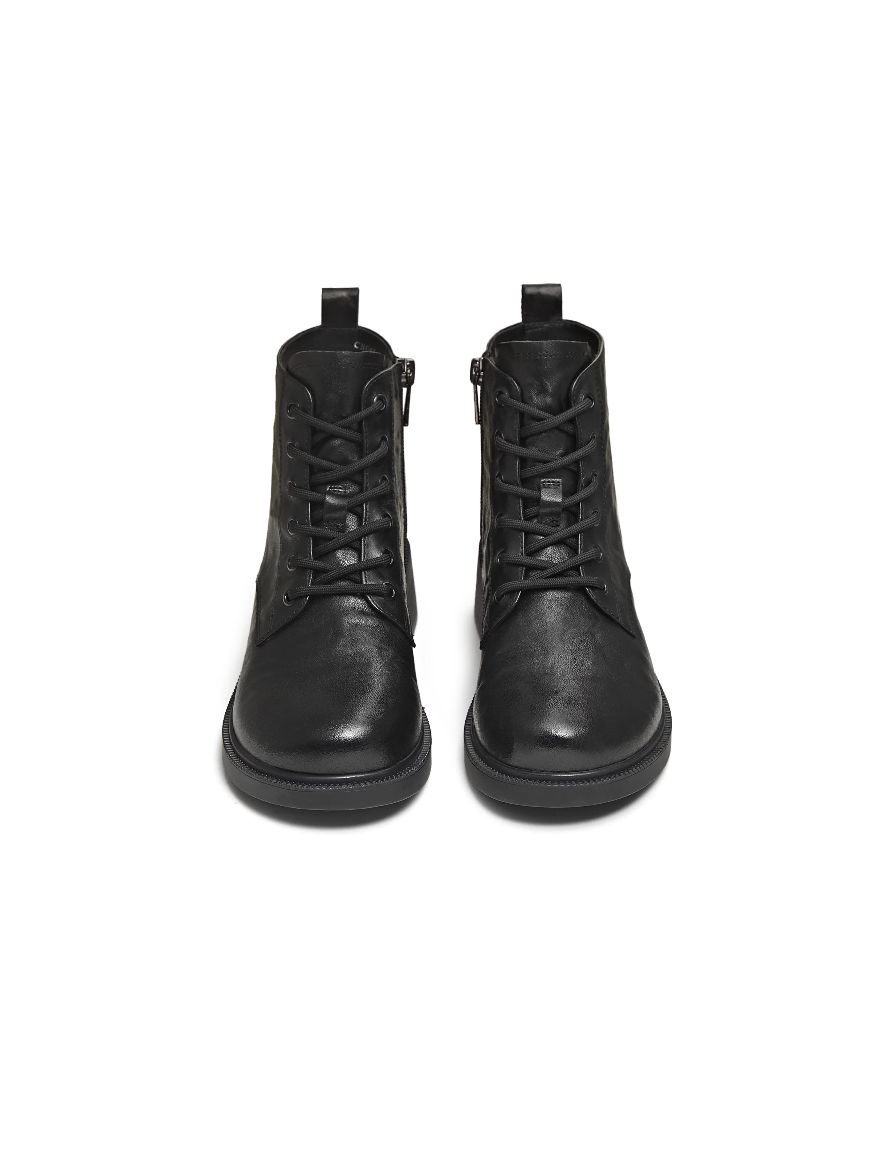 Giày bốt Martin kiểu Anh đế dày retro Tianmeiyi, giày bốt ngắn nữ, giày bốt da thường, mẫu mới mùa đông 2025 CNG47DD5