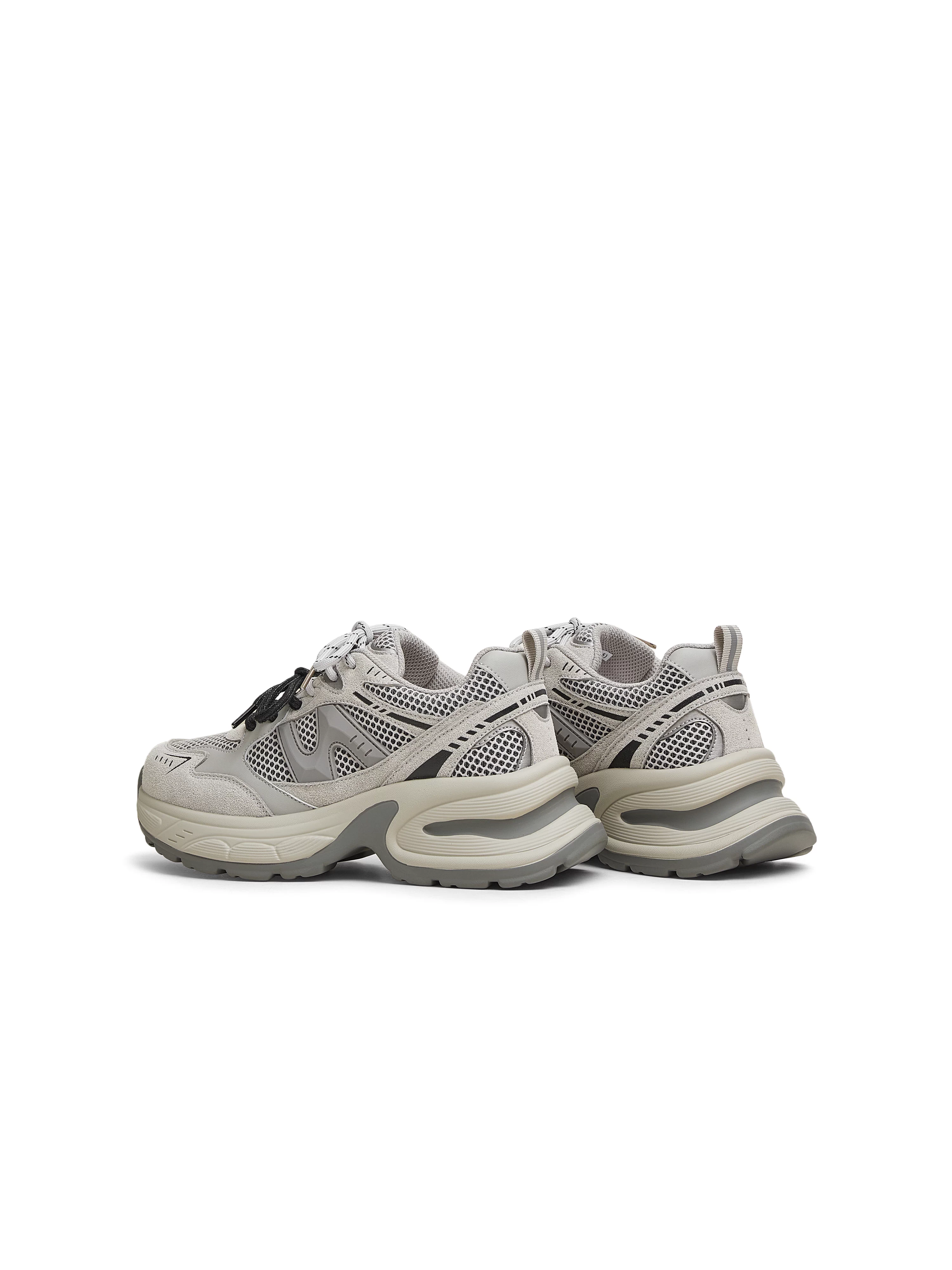 Giày thể thao nữ Tianmeiyi đế dày tăng chiều cao kiểu retro, dây giày đôi, mẫu mới 2025 KD077AM5