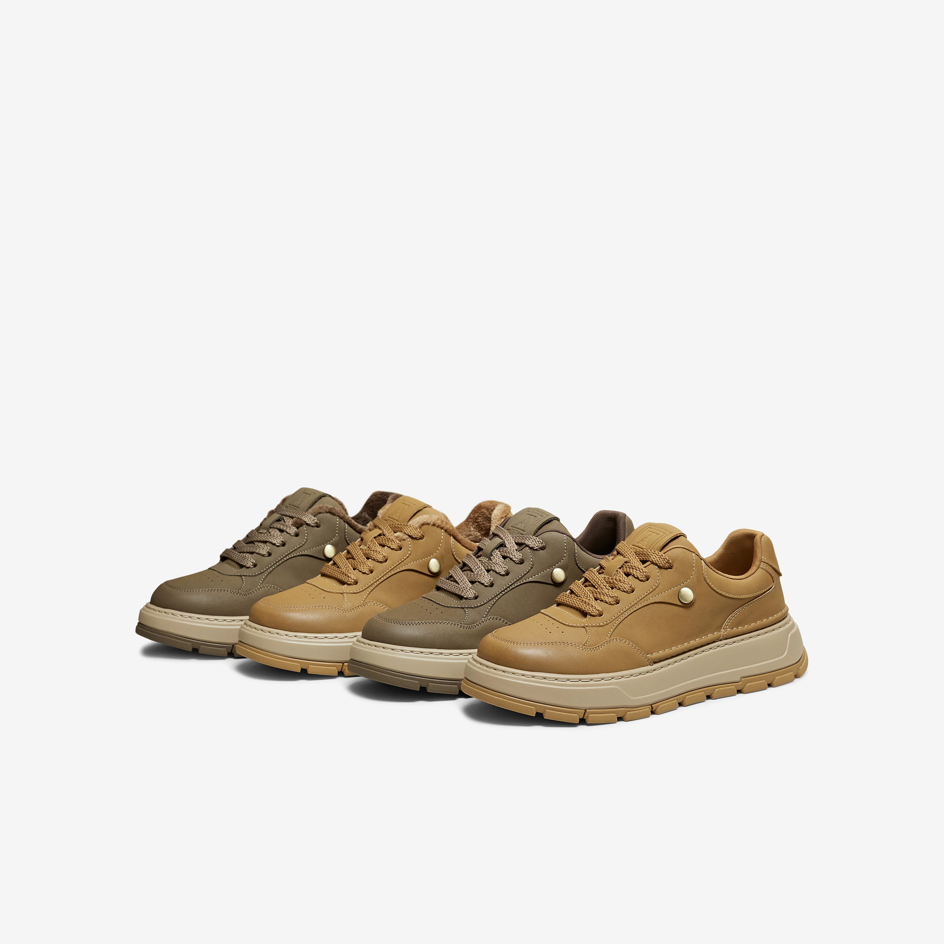 Giày Nam TATA 2025 Mùa Đông Mới Giày Công Sở Thoải Mái Đa Năng Đế Dày Phong Cách Retro Giày Thường Ngày ODU02DM5