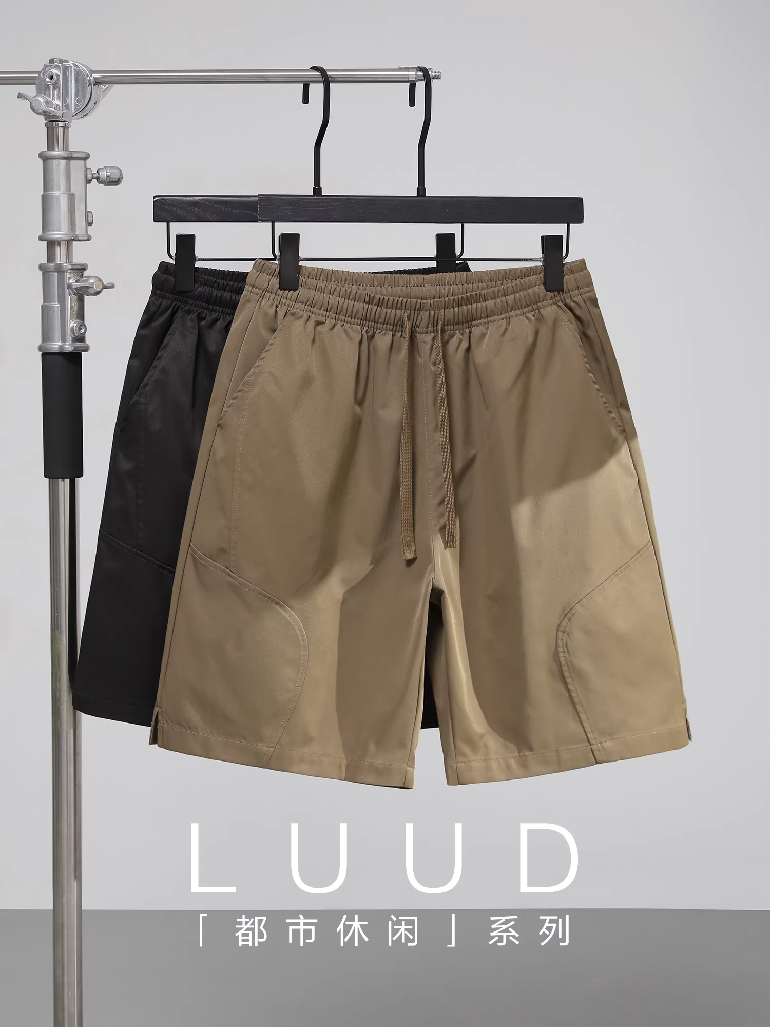 LUUD Nam Ba Chiều Cắt Thường Ngày Cắm Trại Quần Short Hàng Hóa Mùa Hè Cắm Trại Ngoài Trời Đi Bộ Đường Dài Quần Short Lính Dù