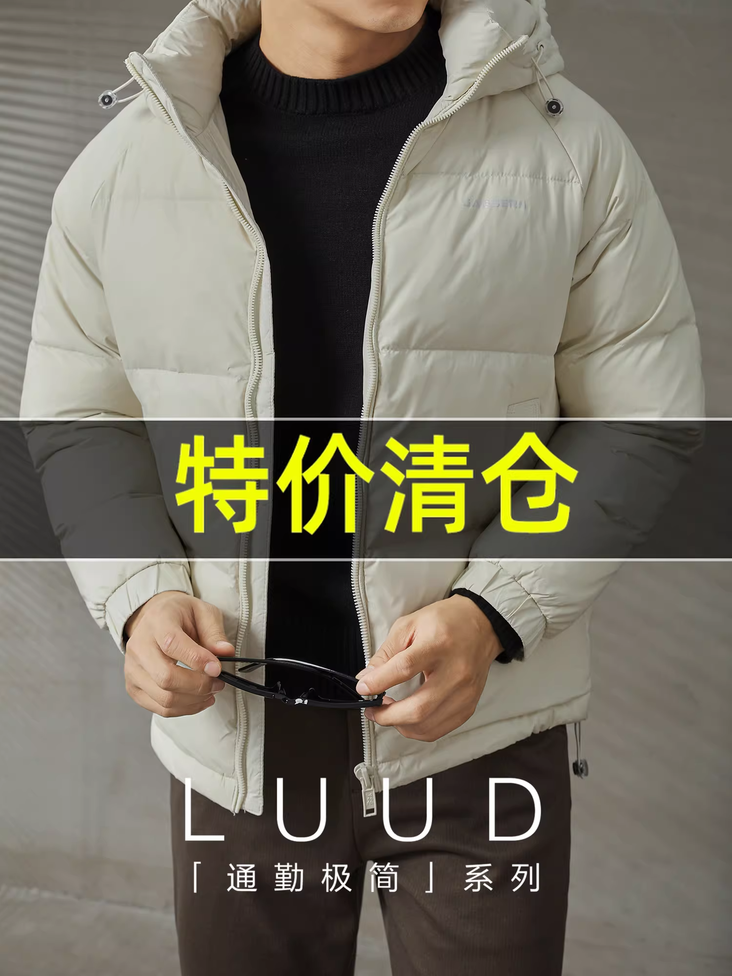 Ưu đãi đặc biệt: Áo khoác có mũ trùm đầu thời trang dành cho nam, áo khoác dày dặn chống lạnh bằng graphene mùa đông.