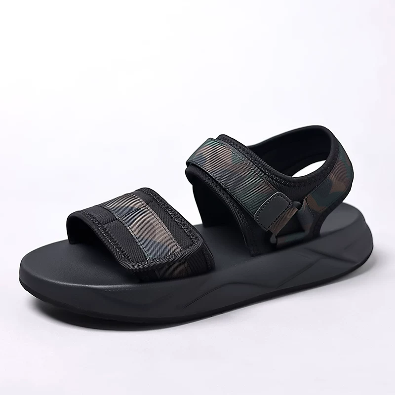 Giày sandal kiểu Anh cho nam, giày thể thao và giải trí đích thực mới dành cho những chuyến đi chơi mùa hè, giày đi biển đế dày, nhẹ, chống trơn trượt cho nam