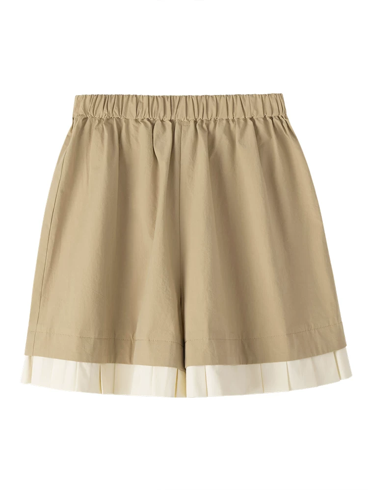 Quần short trẻ em đa năng, quần ống rộng cao cấp cho bé gái, quần váy, quần mùa hè kiểu dáng mỏng cho bé gái