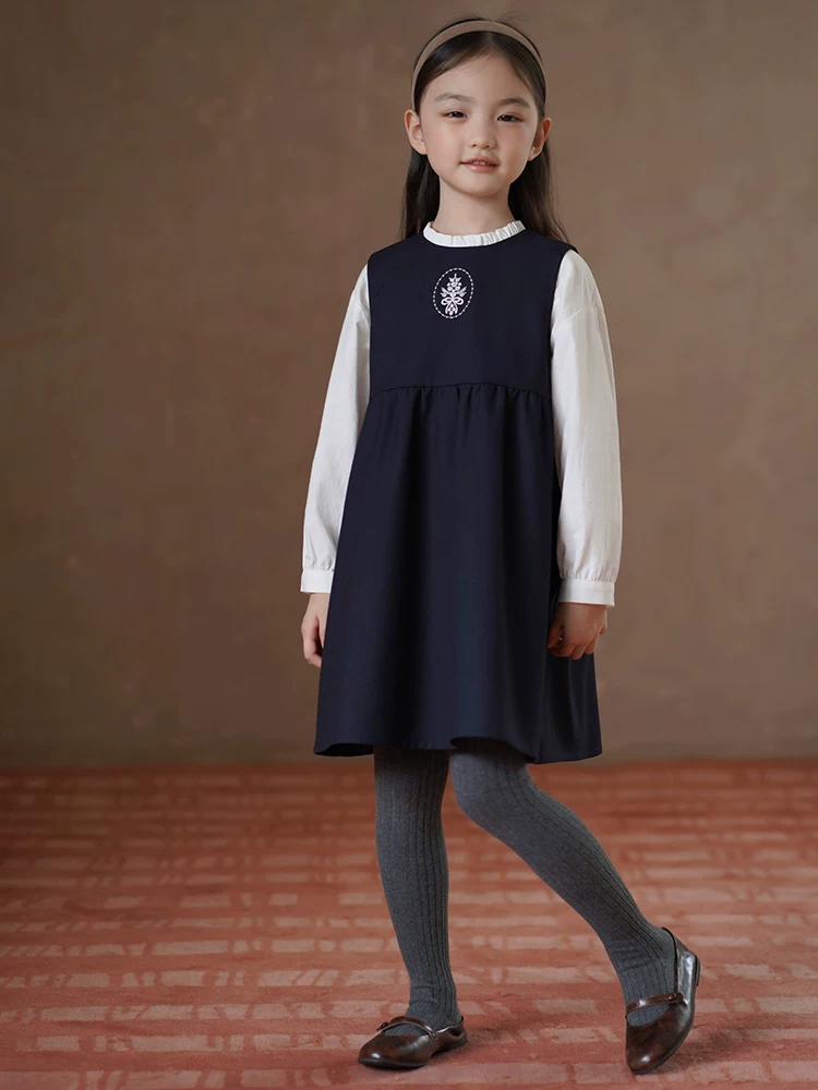 Quần legging thu đông cho trẻ em, quần bó sát đơn giản, co giãn, thân thiện với làn da cho bé gái, tất giữ ấm cho bé, kiểu dáng thời trang.