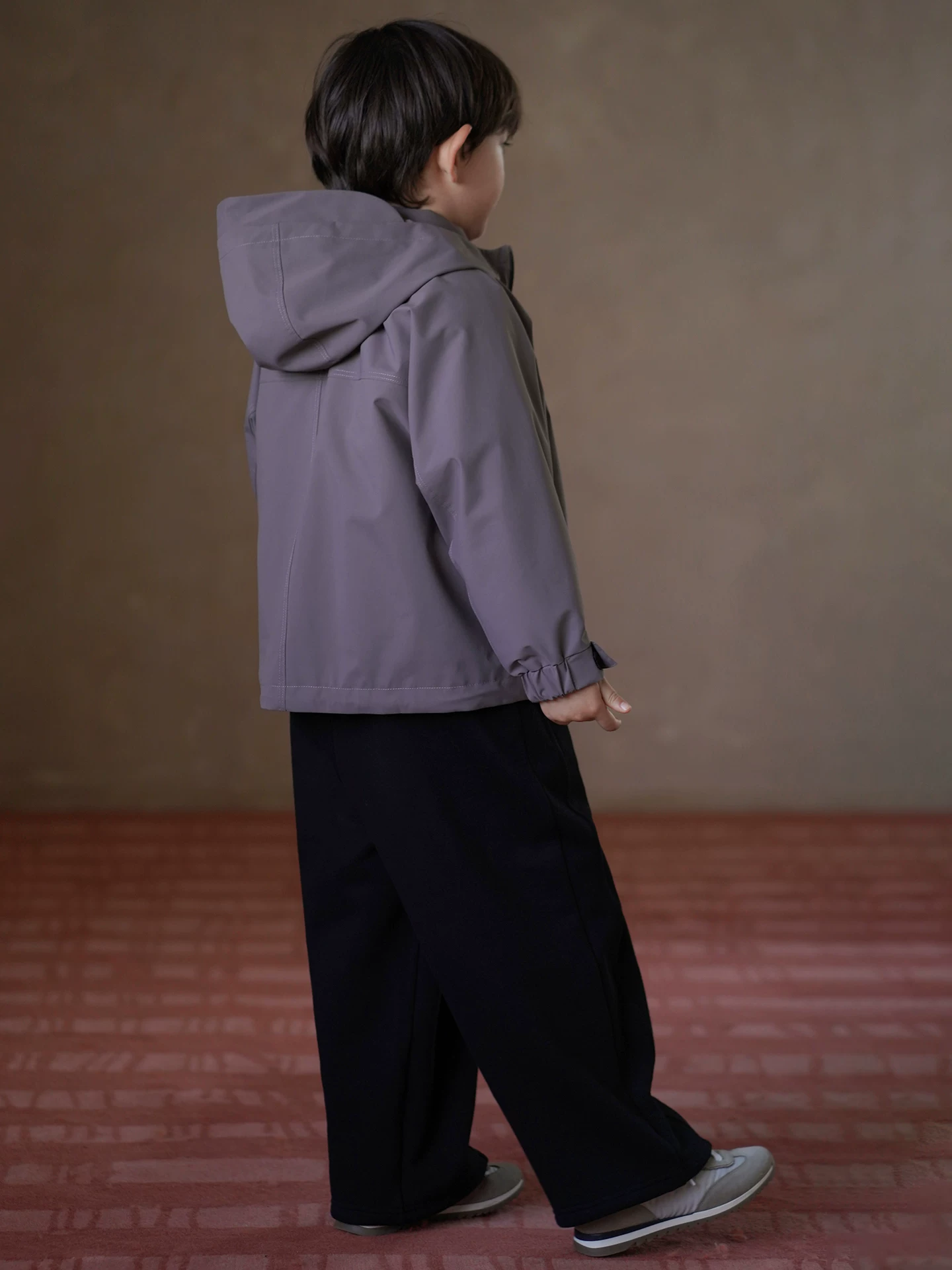 Quần len mùa đông giữ ấm cho trẻ em, quần thể thao nỉ bông cho bé trai bé gái, màu đen, dành cho trẻ lớn hơn