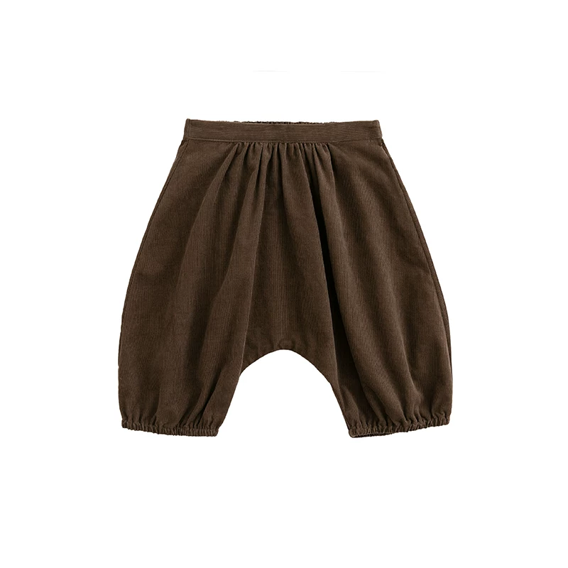 Hazi Baby Thu Đông Bộ sưu tập mới dành cho trẻ em bé trai và bé gái Cotton nguyên chất lưng thun mềm mại thoải mái Quần đáy rộng