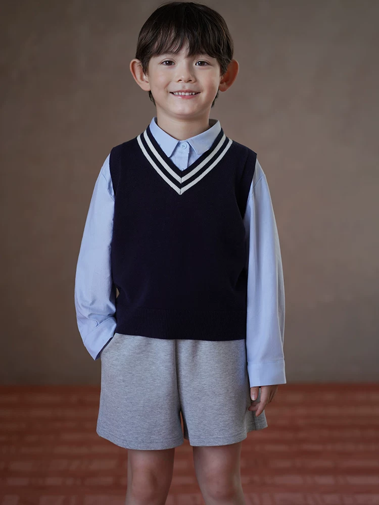 Quần áo trẻ em mùa xuân thu quần đùi trẻ em đơn giản đa năng quần thể thao bé trai bé gái quần đùi thường ngày cho trẻ lớn