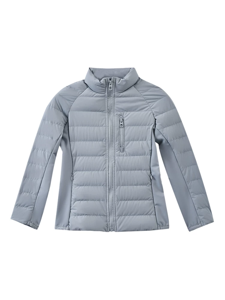 Quần áo trẻ em Hazi Áo khoác mùa đông Áo khoác nhẹ Slim Fit Áo khoác lông ngỗng dành cho bé trai và bé gái Áo khoác lông vũ bên trong