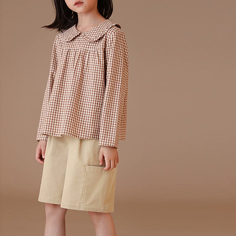 Quần short trẻ em mùa hè đa năng, kiểu dáng thẳng, dài đến đầu gối, dành cho cả bé trai và bé gái