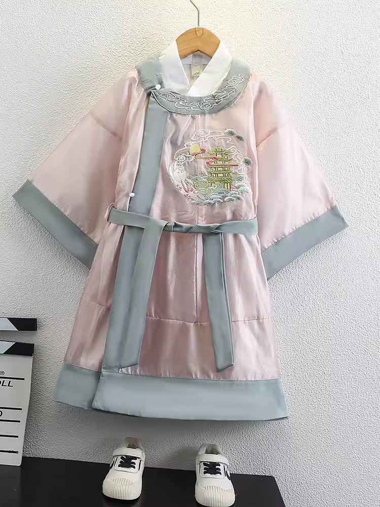 Trang phục biểu diễn học giả thời nhà Tống kiểu Trung Quốc cao cấp dành cho bé trai năm 2025, trang phục cổ điển kiểu Trung Quốc đẹp trai dành cho trẻ em, thích hợp cho mùa xuân và mùa thu