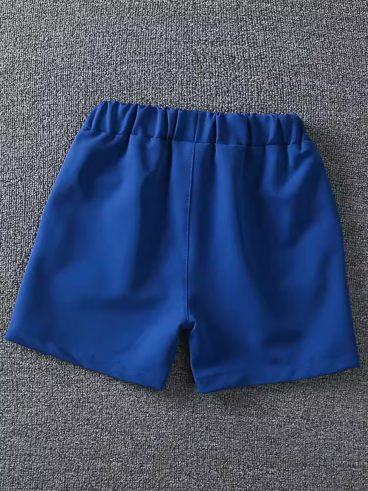 Trang phục trang trọng cho bé trai, trang phục dẫn chương trình, bộ vest hoa ngắn tay cho trẻ em, trang phục biểu diễn đàn piano, bộ đồ biểu diễn cho bé trai