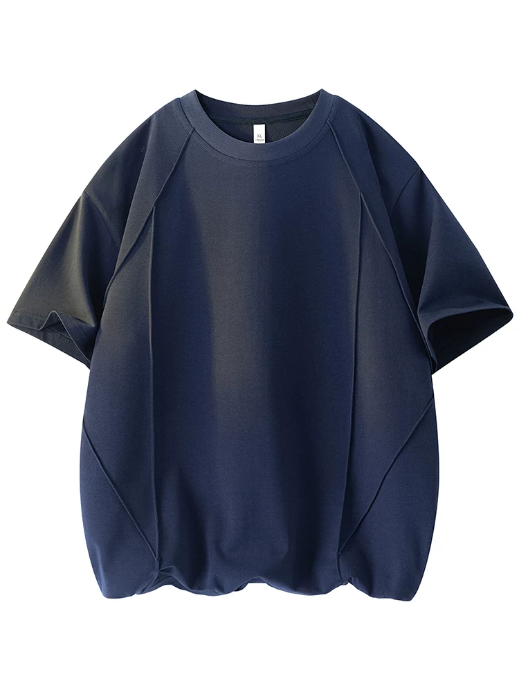 Áo thun cổ tròn màu trơn kiểu Mỹ của Jeanswest dành cho nam, áo thun ngắn tay thương hiệu thời trang cao cấp, thoáng khí, thân thiện với làn da, hợp thời trang mùa hè.