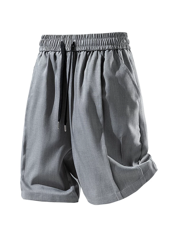 Quần short dây rút dáng rộng thông thường của Jeanswest dành cho nam, quần short năm điểm thể thao thời trang cao cấp mùa xuân hè, thoáng khí, thân thiện với làn da.