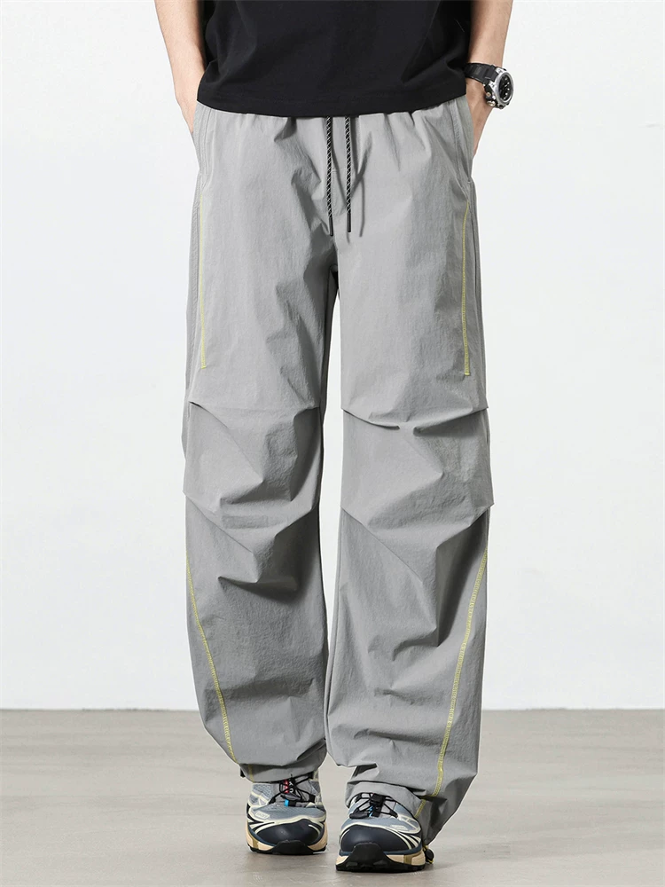 Quần đi bộ đường dài ống đứng đa năng ngoài trời của Jeanswest dành cho nam, quần dài chống gió và chống thấm cao cấp mùa hè.