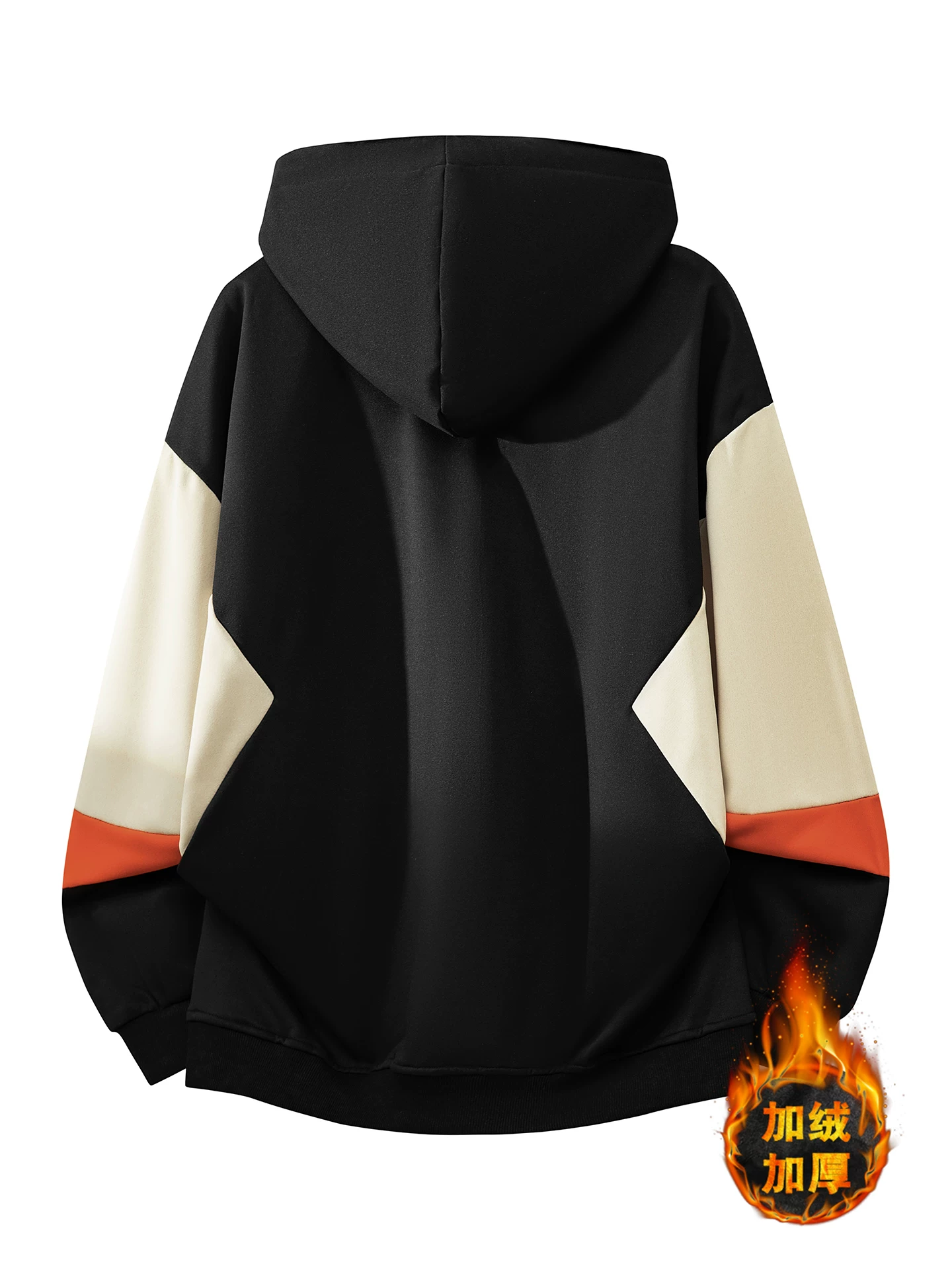 Áo hoodie nam thương hiệu thời trang phong cách Mỹ của Jeanswest, chất liệu lót lông cừu dày dặn cho mùa thu đông.