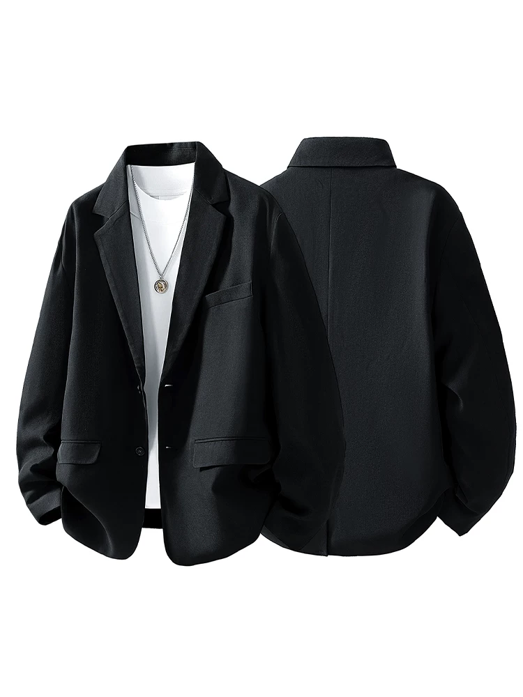 Áo khoác vest cao cấp Jeanswest dành cho nam, thương hiệu thời trang xuân hè, áo khoác màu đen phong cách đi làm thoải mái, rộng rãi.