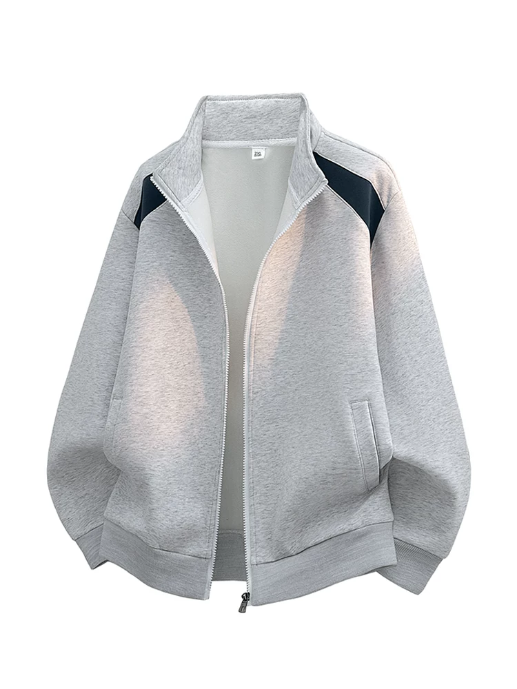 Áo khoác cổ đứng cao cấp hoàn toàn mới của Jeanswest dành cho nam giới, mùa xuân thu, áo khoác mát mẻ, hợp thời trang, phong cách Mỹ cao cấp.