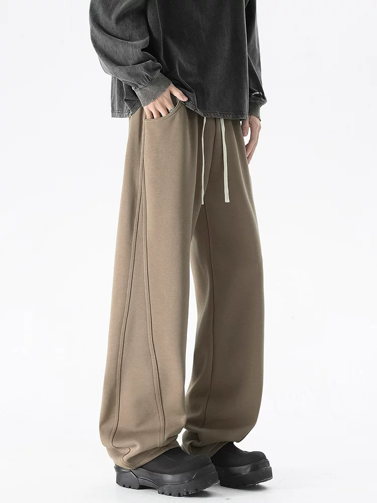 Quần dài nam Jeanswest kiểu Mỹ, chất liệu dày dặn, dáng suông, phong cách thường ngày, thích hợp cho mùa xuân thu, cao cấp, đa năng, hợp thời trang, thương hiệu nổi tiếng.