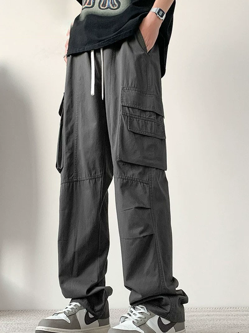 Quần dài chất liệu cotton nguyên chất Jeanswest dành cho nam, kiểu dáng rộng rãi, thời trang thu đông, thương hiệu nổi tiếng, chất liệu dày dặn, lót lông cừu.