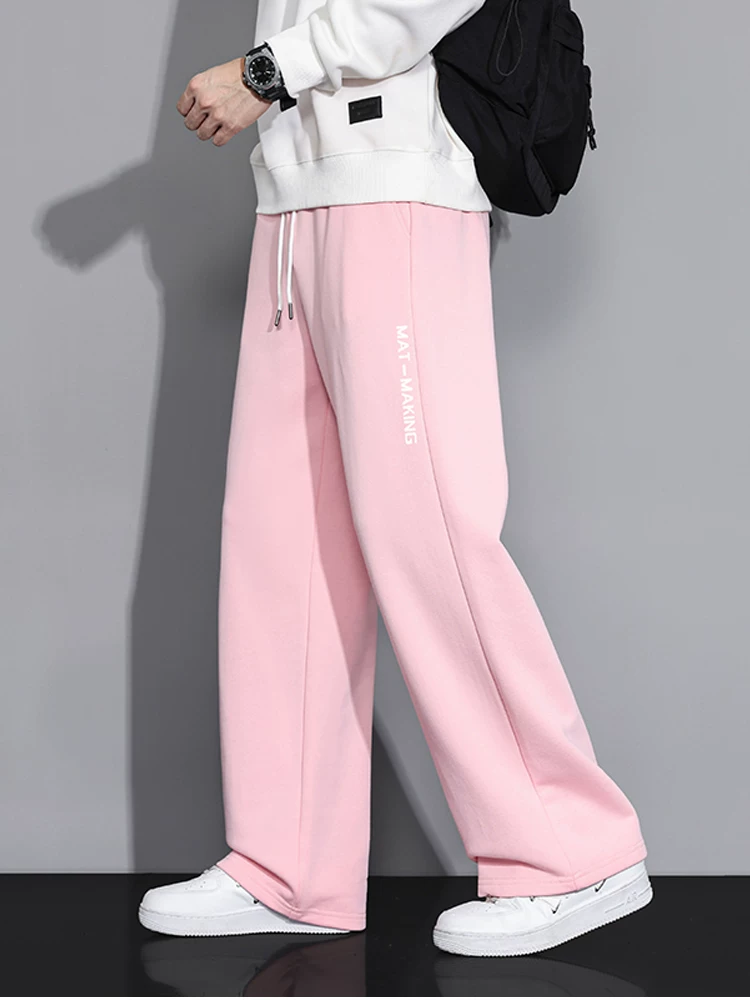 Quần dài nam Jeanswest có dây rút, dáng suông, phong cách thường ngày, thích hợp cho mùa xuân và mùa thu, kiểu dáng thời trang và hợp xu hướng, cảm giác cao cấp.