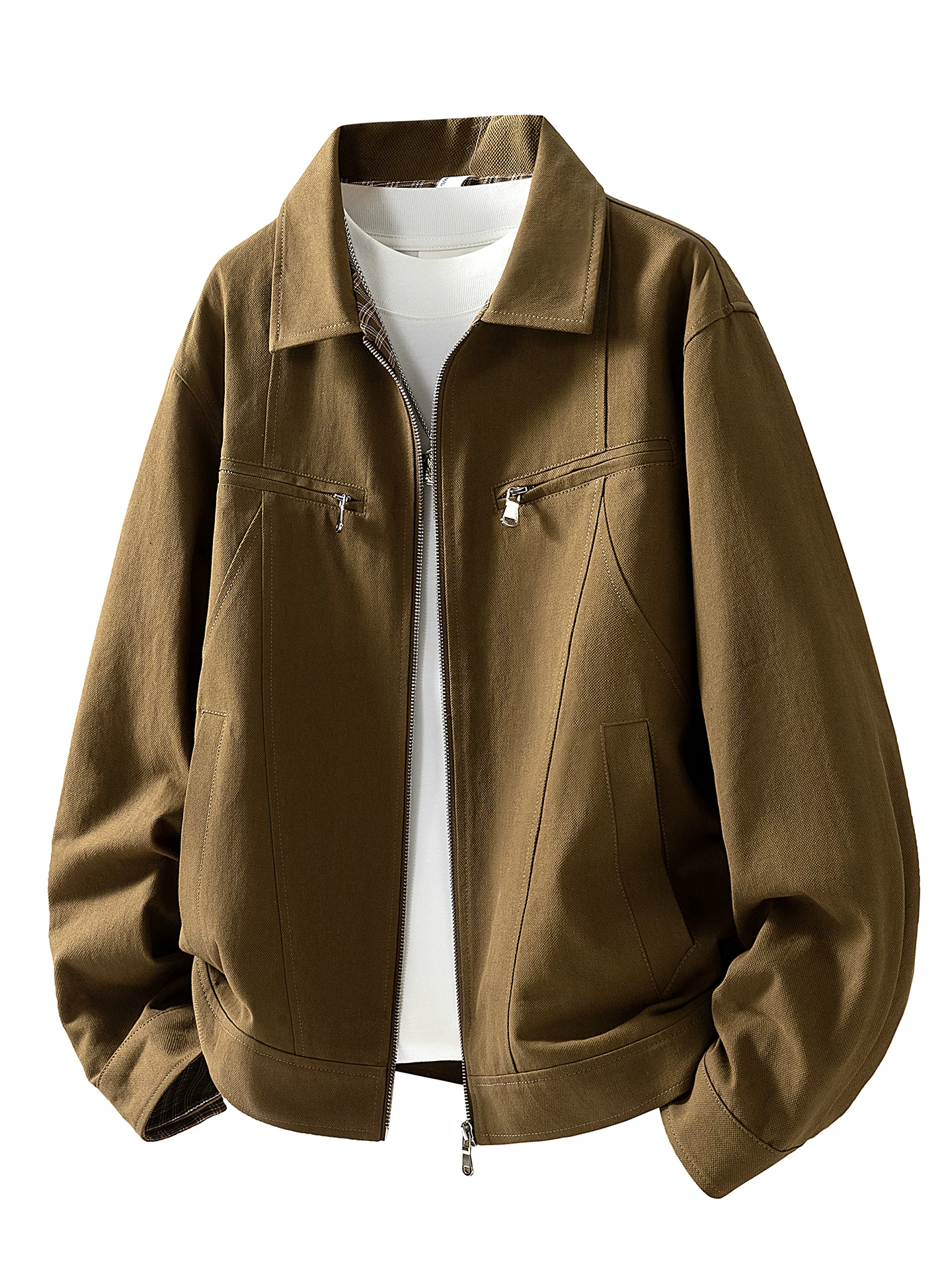 Áo khoác công sở có cổ điển kiểu Mỹ của Jeanswest dành cho nam, mùa xuân và mùa thu, thương hiệu thời thượng cao cấp, áo khoác ngoài rộng rãi, thoải mái.