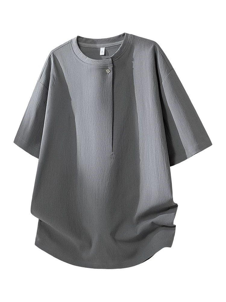Áo thun cổ tròn thương hiệu thời trang phong cách Mỹ của Jeanswest dành cho nam, kiểu dáng rộng rãi cao cấp mùa hè, đa năng, thoáng khí, thân thiện với làn da, áo ngắn tay.
