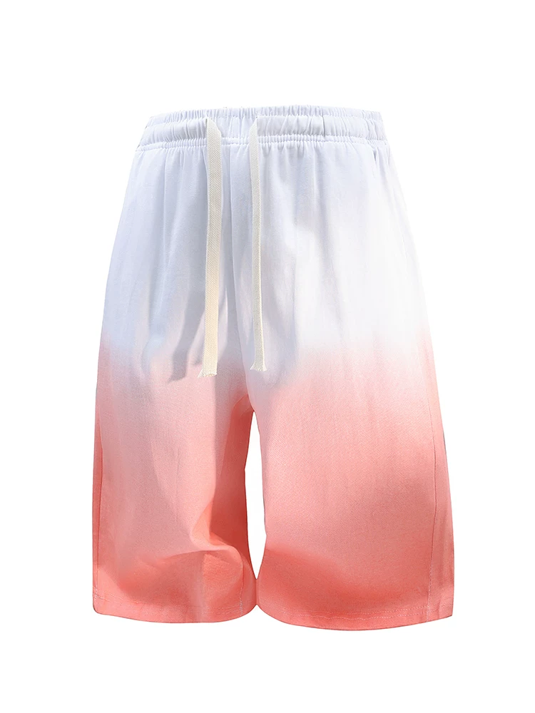 Quần short dây rút phối màu theo phong cách Mỹ của Jeanswest dành cho nam, quần short năm điểm rộng rãi, thoáng khí, hợp thời trang, cao cấp mùa hè.