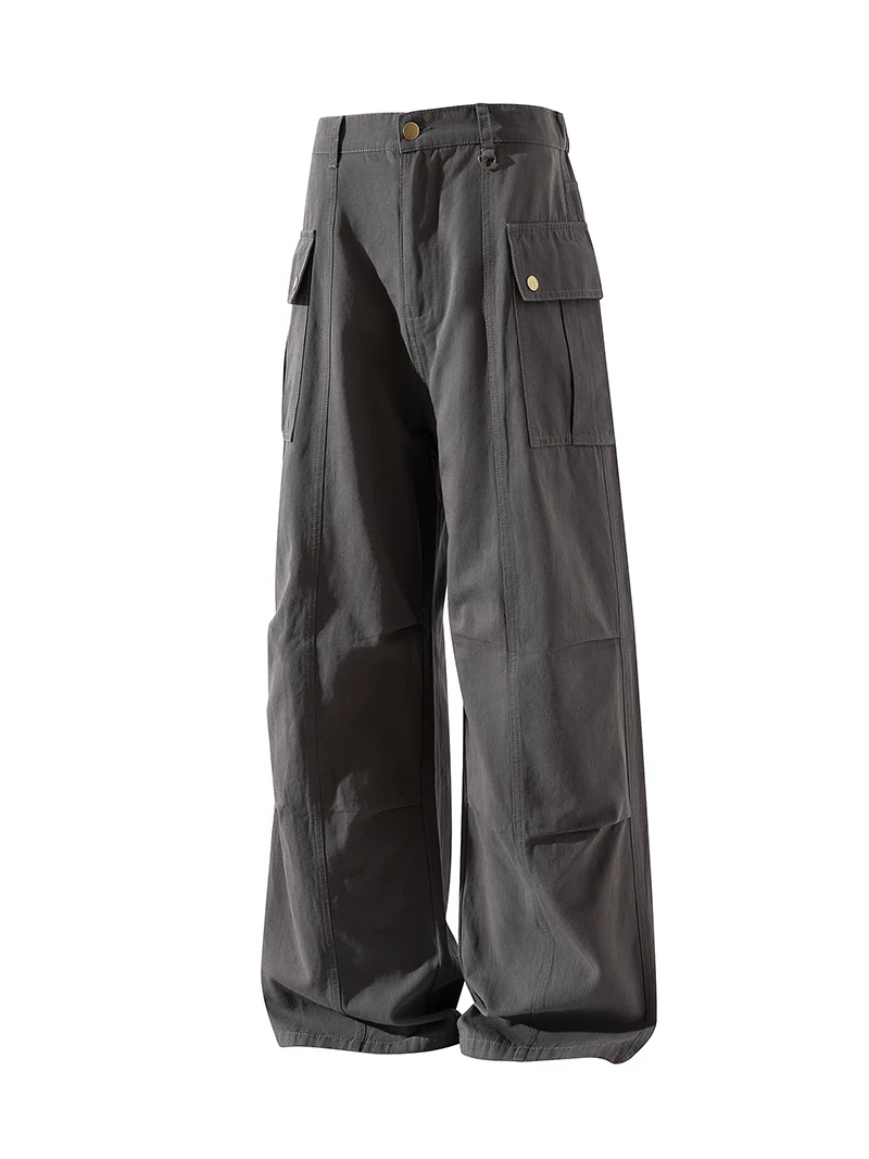 Quần âu ống đứng kiểu Mỹ thời trang của Jeanswest dành cho nam, mẫu mới xuân/thu, 100% cotton nguyên chất, quần casual lót nỉ.